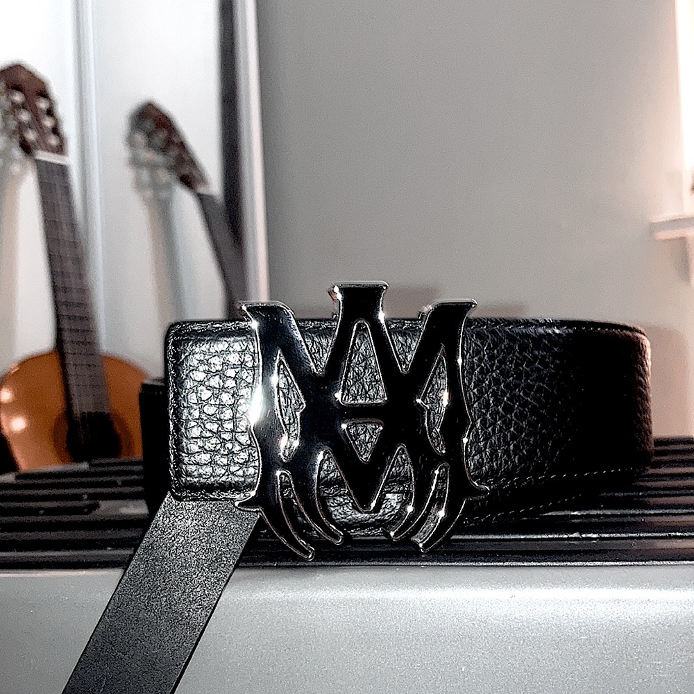 Amiri Leather Belt